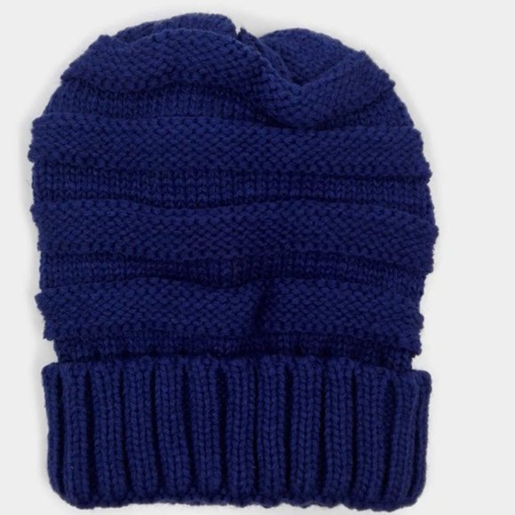☀️ Navy Blue Beanie / OS - Picture 3 of 3